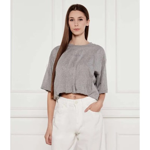 Pinko T-shirt TORRONE | Cropped Fit ze sklepu Gomez Fashion Store w kategorii Bluzki damskie - zdjęcie 184981607