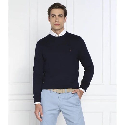 Tommy Hilfiger Sweter | Regular Fit | z dodatkiem kaszmiru ze sklepu Gomez Fashion Store w kategorii Swetry męskie - zdjęcie 184981689