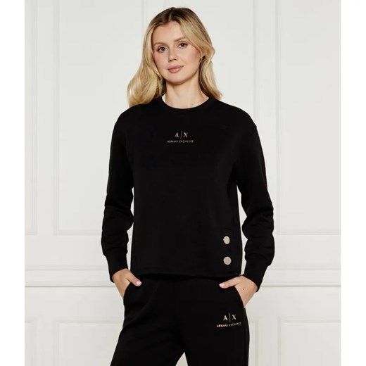 Armani Exchange Bluza | Regular Fit ze sklepu Gomez Fashion Store w kategorii Bluzy damskie - zdjęcie 184981699