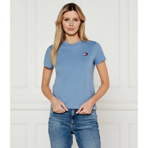 Tommy Jeans T-shirt | Regular Fit ze sklepu Gomez Fashion Store w kategorii Bluzki damskie - zdjęcie 184981707