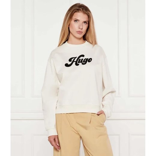 HUGO Bluza Deroxina_3 | Relaxed fit ze sklepu Gomez Fashion Store w kategorii Bluzy damskie - zdjęcie 184981759
