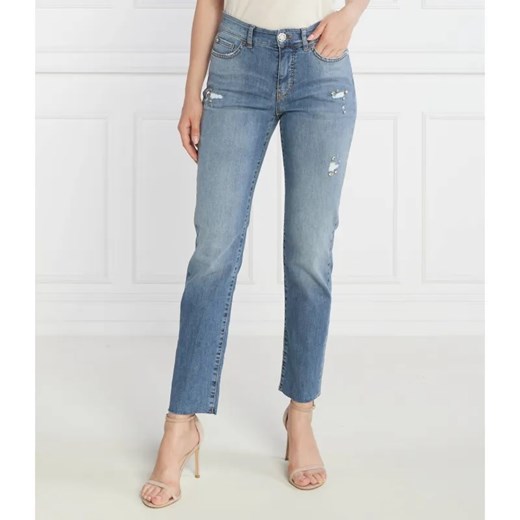 Marc Cain Jeansy | Slim Fit | low waist ze sklepu Gomez Fashion Store w kategorii Jeansy damskie - zdjęcie 184981828