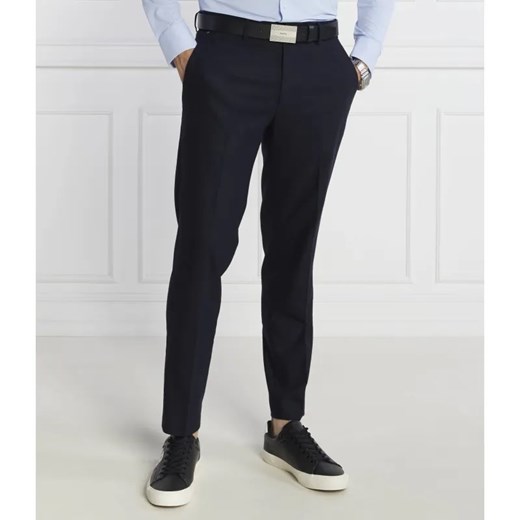 BOSS BLACK Spodnie P Genius CW | Slim Fit | z dodatkiem wełny ze sklepu Gomez Fashion Store w kategorii Spodnie męskie - zdjęcie 184981857