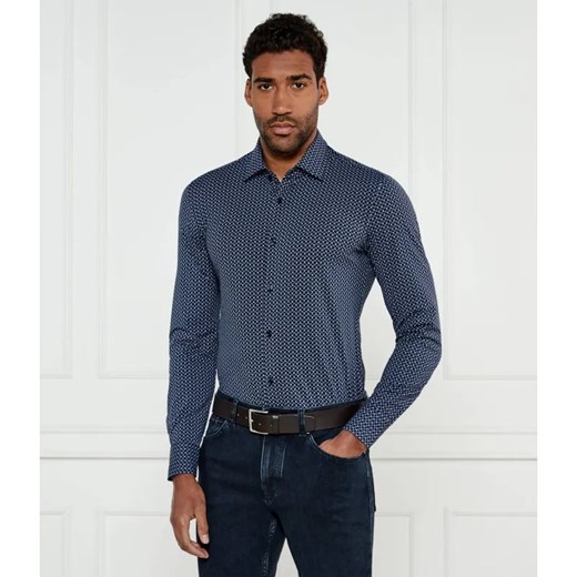 BOSS BLACK Koszula P-HANK-kent-C1-222 | Slim Fit ze sklepu Gomez Fashion Store w kategorii Koszule męskie - zdjęcie 184981865