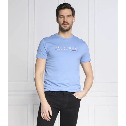 Tommy Hilfiger T-shirt HILFIGER NEW YORK | Slim Fit ze sklepu Gomez Fashion Store w kategorii T-shirty męskie - zdjęcie 184982035