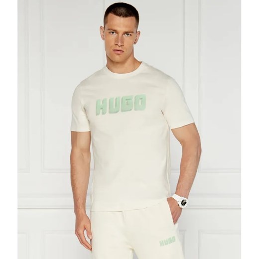 HUGO T-shirt | Regular Fit ze sklepu Gomez Fashion Store w kategorii T-shirty męskie - zdjęcie 184982039