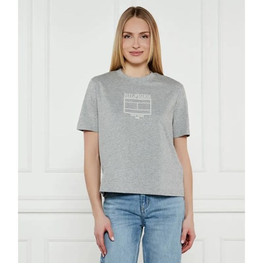 Tommy Hilfiger T-shirt | Relaxed fit ze sklepu Gomez Fashion Store w kategorii Bluzki damskie - zdjęcie 184982049