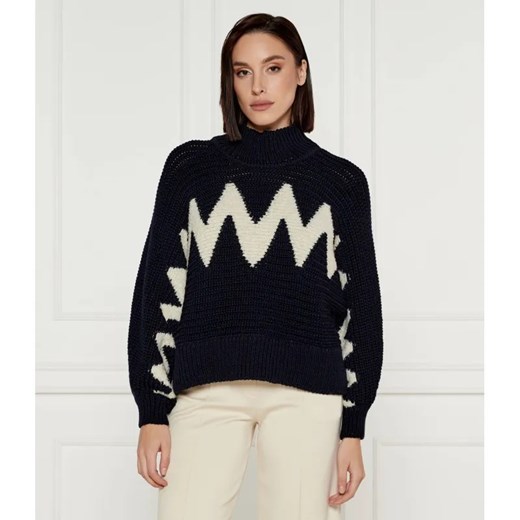 Ba&sh Wełniany golf | Loose fit ze sklepu Gomez Fashion Store w kategorii Swetry damskie - zdjęcie 184982126