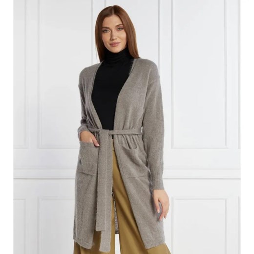 MM Wełniany kardigan | Regular Fit ze sklepu Gomez Fashion Store w kategorii Swetry damskie - zdjęcie 184982166