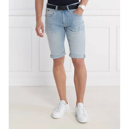 Pepe Jeans London Szorty | Straight fit | stretch ze sklepu Gomez Fashion Store w kategorii Spodenki męskie - zdjęcie 184982236
