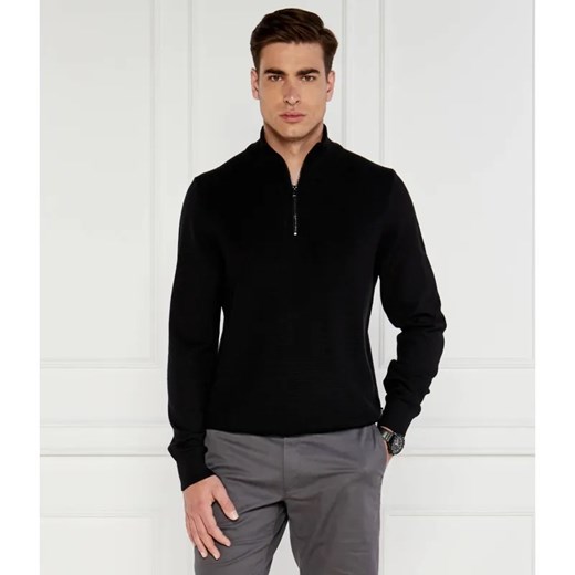 BOSS BLACK Wełniany sweter Dambino | Regular Fit ze sklepu Gomez Fashion Store w kategorii Swetry męskie - zdjęcie 184982259