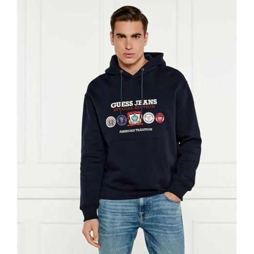 Guess Jeans Bluza | Regular Fit ze sklepu Gomez Fashion Store w kategorii Bluzy męskie - zdjęcie 184982276