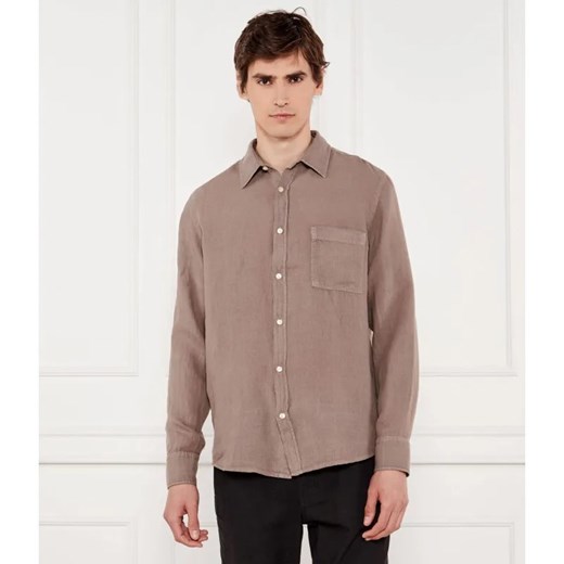 BOSS ORANGE Lniana koszula Relegant_6 | Regular Fit ze sklepu Gomez Fashion Store w kategorii Koszule męskie - zdjęcie 184982328