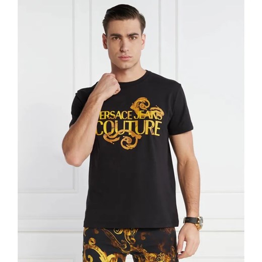Versace Jeans Couture T-shirt | Slim Fit ze sklepu Gomez Fashion Store w kategorii T-shirty męskie - zdjęcie 184982397