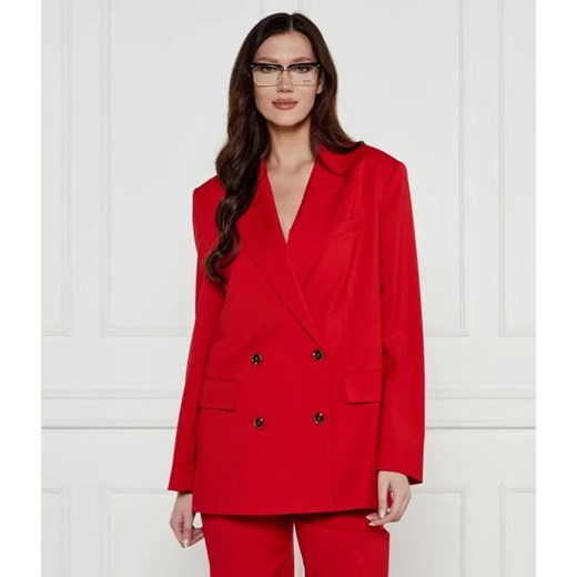 BOSS BLACK Wełniana marynarka Jovana-DB2 | Oversize fit ze sklepu Gomez Fashion Store w kategorii Marynarki damskie - zdjęcie 184982488