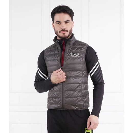 EA7 Puchowy bezrękawnik | Regular Fit ze sklepu Gomez Fashion Store w kategorii Kamizelki męskie - zdjęcie 184982605