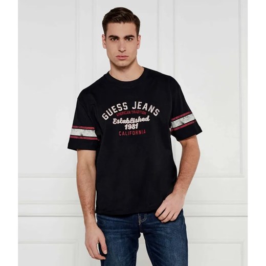 Guess Jeans T-shirt VINTAGE | Oversize fit ze sklepu Gomez Fashion Store w kategorii T-shirty męskie - zdjęcie 184982686