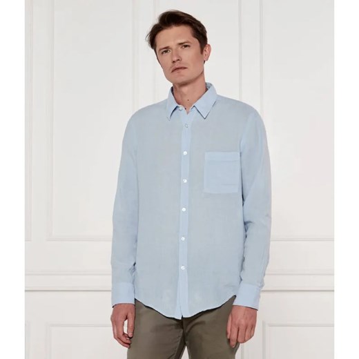BOSS ORANGE Lniana koszula Relegant_6 | Regular Fit ze sklepu Gomez Fashion Store w kategorii Koszule męskie - zdjęcie 184982708