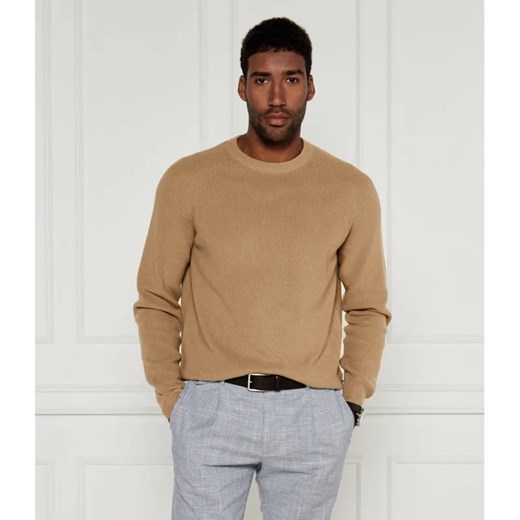 BOSS BLACK Sweter C-Derlino | Regular Fit | z dodatkiem wełny ze sklepu Gomez Fashion Store w kategorii Swetry męskie - zdjęcie 184982736