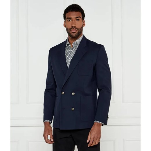 HUGO Marynarka Kris251F2X | Modern fit | z dodatkiem wełny ze sklepu Gomez Fashion Store w kategorii Marynarki męskie - zdjęcie 184982787