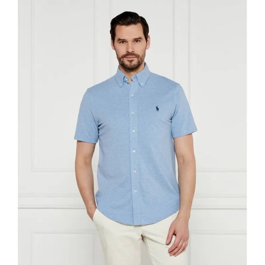 POLO RALPH LAUREN Koszula | Regular Fit | weathered mesh ze sklepu Gomez Fashion Store w kategorii Koszule męskie - zdjęcie 184982797