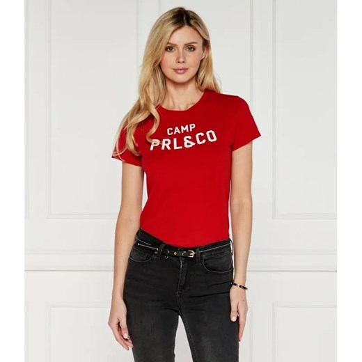 POLO RALPH LAUREN T-shirt | Slim Fit ze sklepu Gomez Fashion Store w kategorii Bluzki damskie - zdjęcie 184982805