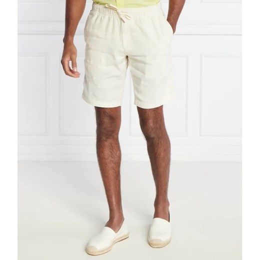 Tommy Hilfiger Szorty HARLEM | Tapered fit | z dodatkiem lnu ze sklepu Gomez Fashion Store w kategorii Spodenki męskie - zdjęcie 184982856