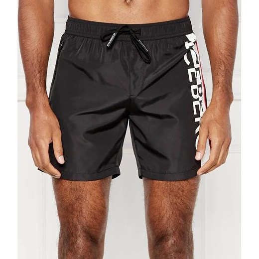 Iceberg Szorty kąpielowe Medium Boardshort | Regular Fit ze sklepu Gomez Fashion Store w kategorii Kąpielówki - zdjęcie 184982865