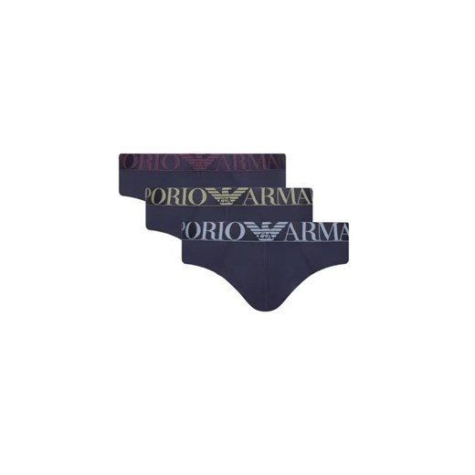 Emporio Armani Slipy 3-pack ze sklepu Gomez Fashion Store w kategorii Majtki męskie - zdjęcie 184982879