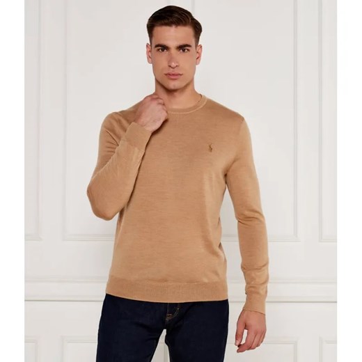 POLO RALPH LAUREN Wełniany sweter | Slim Fit ze sklepu Gomez Fashion Store w kategorii Swetry męskie - zdjęcie 184982916