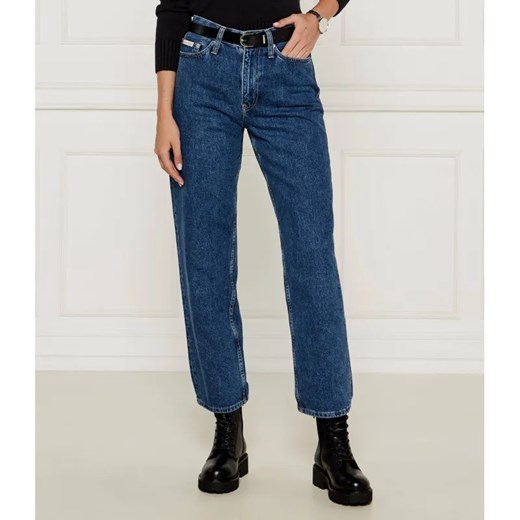 Calvin Klein Jeans Jeansy | Loose fit | high rise ze sklepu Gomez Fashion Store w kategorii Jeansy damskie - zdjęcie 184982969