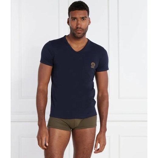 Versace T-shirt | Regular Fit | stretch ze sklepu Gomez Fashion Store w kategorii T-shirty męskie - zdjęcie 184982988