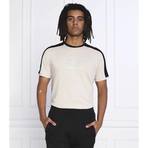 EA7 T-shirt | Regular Fit ze sklepu Gomez Fashion Store w kategorii T-shirty męskie - zdjęcie 184983015