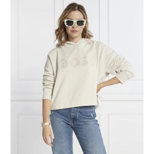 BOSS ORANGE Bluza C Eblousa | Cropped Fit ze sklepu Gomez Fashion Store w kategorii Bluzy damskie - zdjęcie 184983118