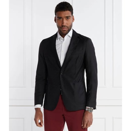 BOSS BLACK Wełniana marynarka C-Hanry-233 | Slim Fit ze sklepu Gomez Fashion Store w kategorii Marynarki męskie - zdjęcie 184983206