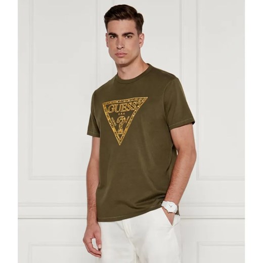 GUESS T-shirt | Regular Fit ze sklepu Gomez Fashion Store w kategorii T-shirty męskie - zdjęcie 184983218