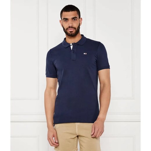 Tommy Jeans Polo PLACKET | Slim Fit ze sklepu Gomez Fashion Store w kategorii T-shirty męskie - zdjęcie 184983245