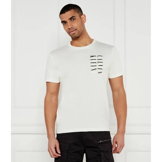 Calvin Klein Jeans T-shirt SERIF BOX GRAPHIC | Regular Fit ze sklepu Gomez Fashion Store w kategorii T-shirty męskie - zdjęcie 184983268