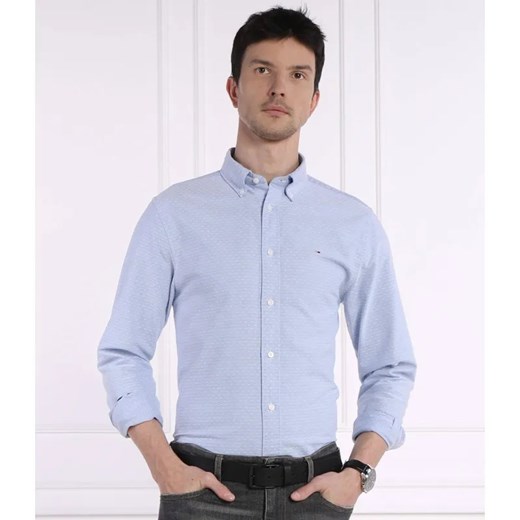 Tommy Hilfiger Koszula OXFORD DOBBY | Regular Fit ze sklepu Gomez Fashion Store w kategorii Koszule męskie - zdjęcie 184983287