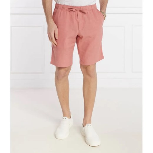 Tommy Hilfiger Lniane szorty HARLEM | Regular Fit ze sklepu Gomez Fashion Store w kategorii Spodenki męskie - zdjęcie 184983308