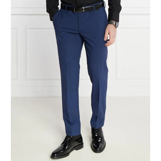 Joop! Wełniane spodnie Blayr | Slim Fit ze sklepu Gomez Fashion Store w kategorii Spodnie męskie - zdjęcie 184983337
