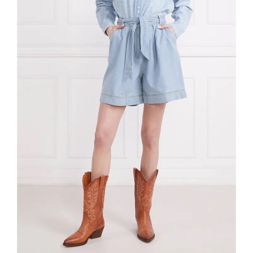 Pinko Szorty + pasek CIRCUITO | Relaxed fit ze sklepu Gomez Fashion Store w kategorii Szorty - zdjęcie 184983367
