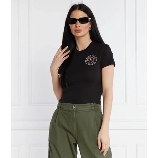 Versace Jeans Couture T-shirt | Cropped Fit ze sklepu Gomez Fashion Store w kategorii Bluzki damskie - zdjęcie 184983427
