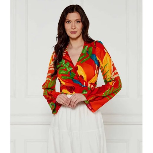 Desigual Bluzka BAHAMAS BLUS | Slim Fit ze sklepu Gomez Fashion Store w kategorii Bluzki damskie - zdjęcie 184983445