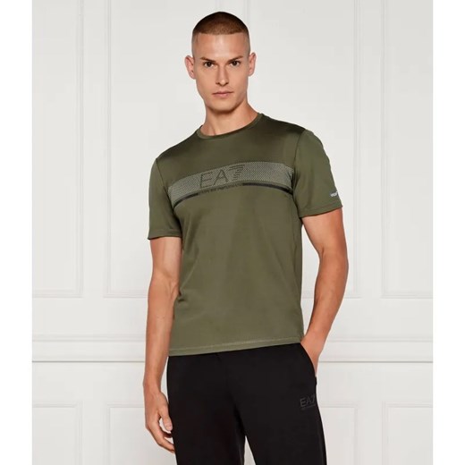 EA7 T-shirt | Extra slim fit ze sklepu Gomez Fashion Store w kategorii T-shirty męskie - zdjęcie 184983469