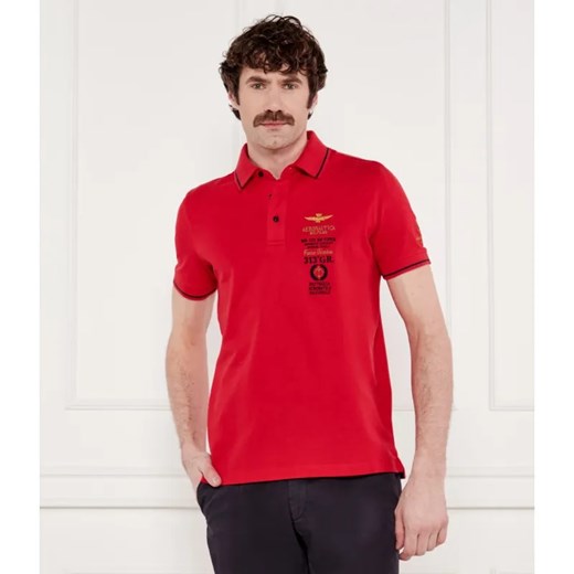 Aeronautica Militare Polo | Regular Fit ze sklepu Gomez Fashion Store w kategorii T-shirty męskie - zdjęcie 184983489
