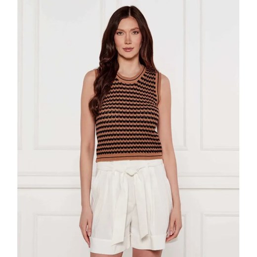 Weekend MaxMara Top DISEGNO | Slim Fit ze sklepu Gomez Fashion Store w kategorii Bluzki damskie - zdjęcie 184983575