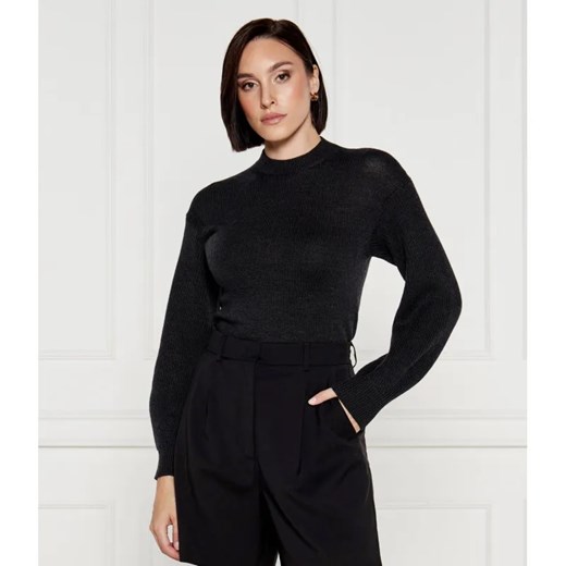 MM Wełniany sweter | Slim Fit ze sklepu Gomez Fashion Store w kategorii Swetry damskie - zdjęcie 184983618
