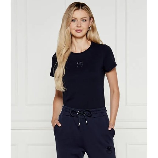 Pinko T-shirt | Regular Fit ze sklepu Gomez Fashion Store w kategorii Bluzki damskie - zdjęcie 184983798