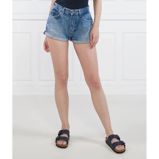 Pepe Jeans London Szorty SUZIE | Regular Fit | denim ze sklepu Gomez Fashion Store w kategorii Szorty - zdjęcie 184983799